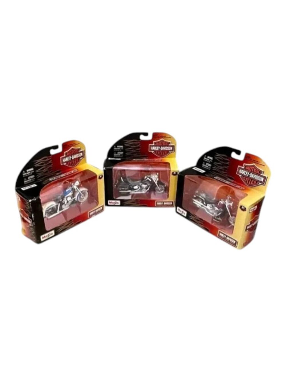 Maisto Harley Davidson Motorcycles Diecast Lot 3 1/18 Series‎ 27  2010
